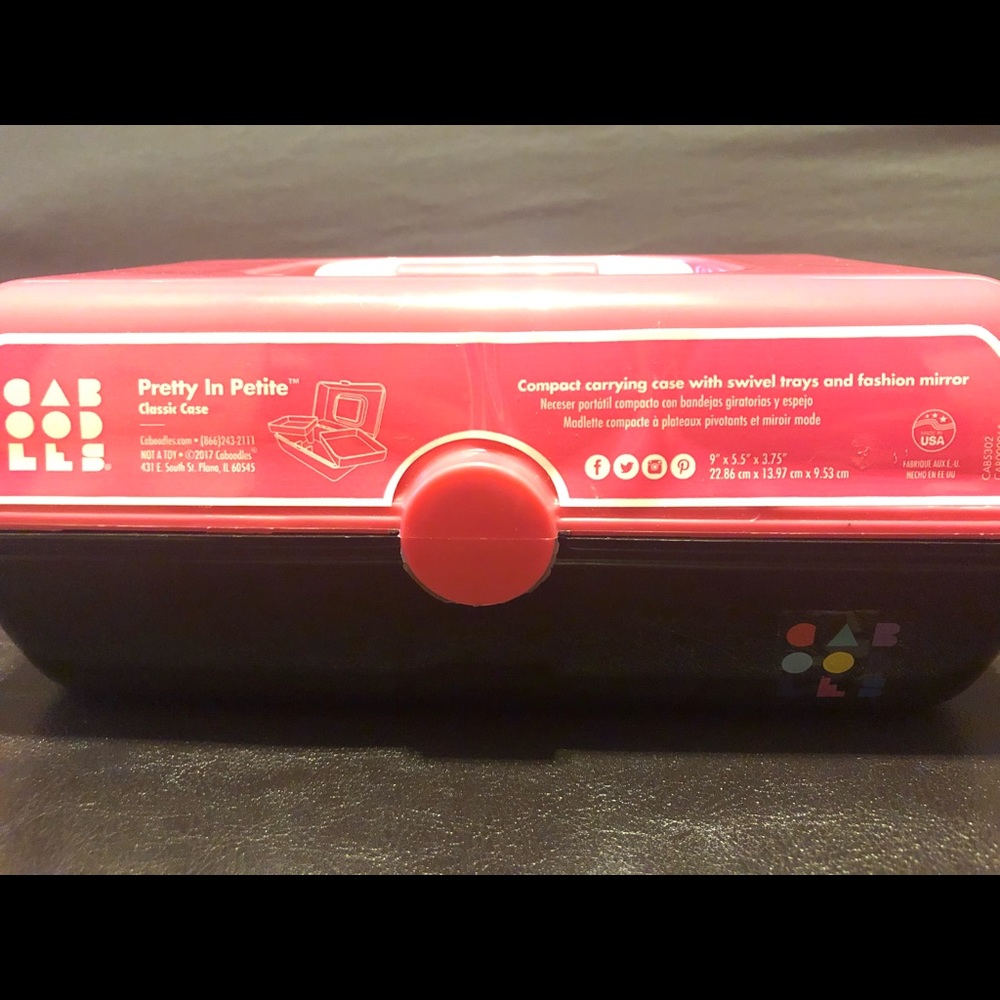 Caboodles Vintage Pretty in Petite Storage Bin